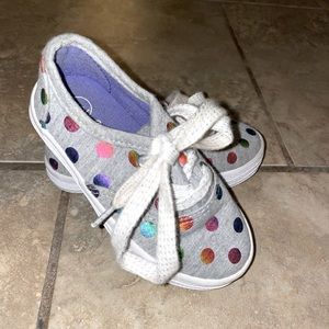 Cat and Jack Polka Dot Shoes 6